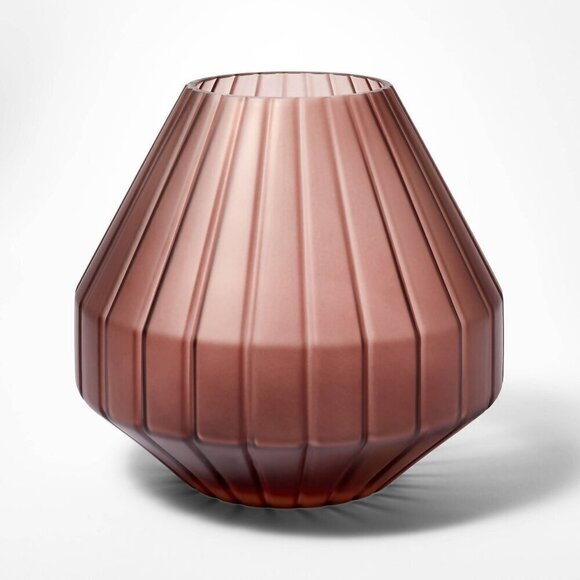 Studio McGee Fluted Glass Vase -‎ Threshold - Target - Picture 1 of 6